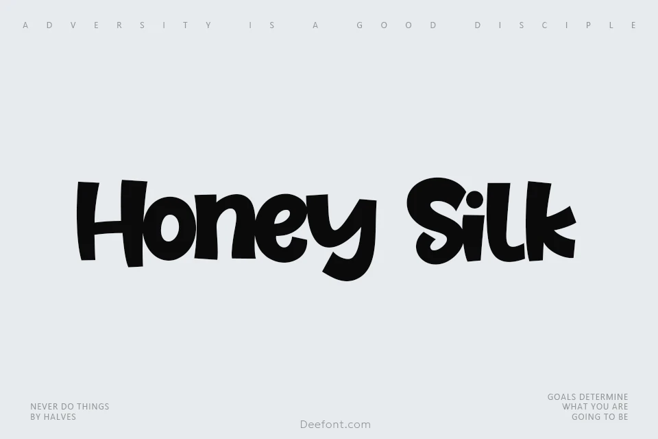 Honey Silk Font