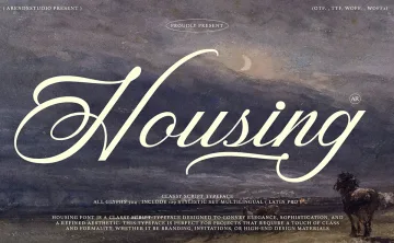 Housing Font