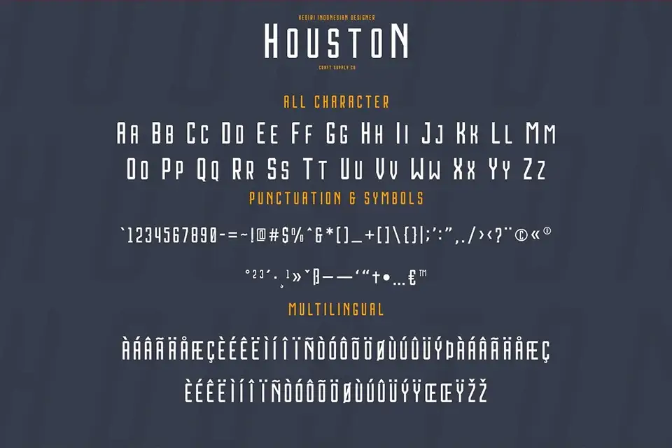 Houston Font Family