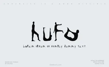 Hufo Rhufo Font