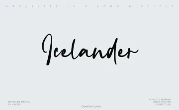 Icelander Font