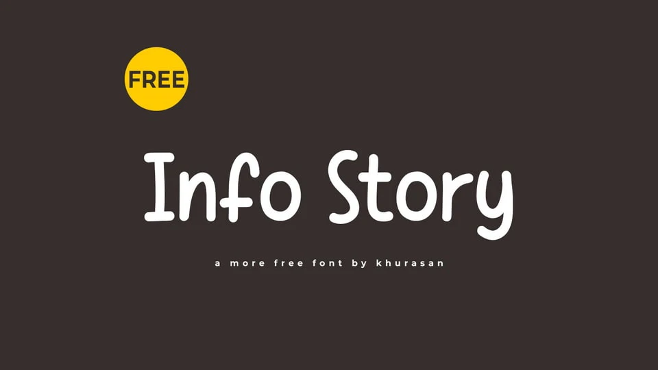 info story font download