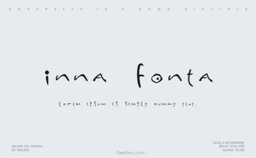 Inna Fonta Font