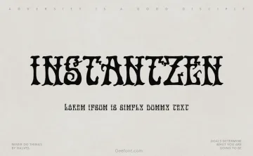 Instant Zen Font