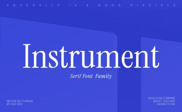 Instrument serif Font