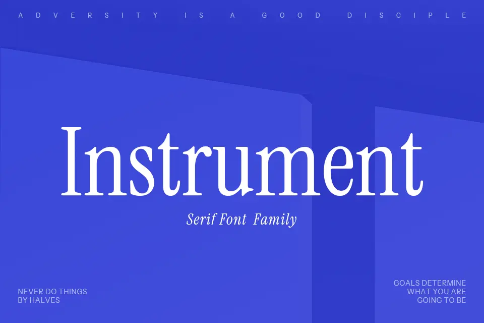 Instrument serif Font