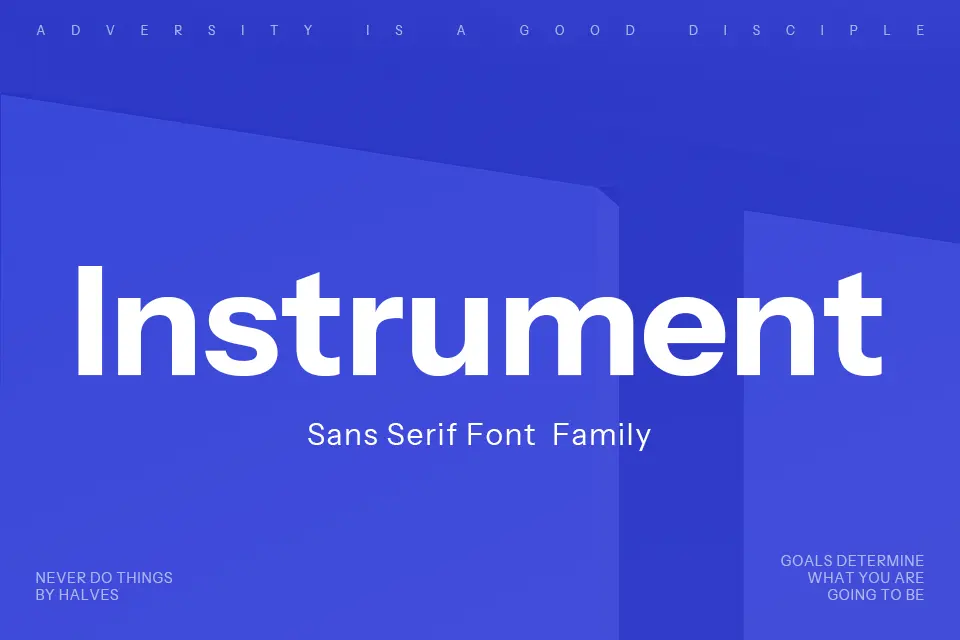 Instrument Sans Font Family