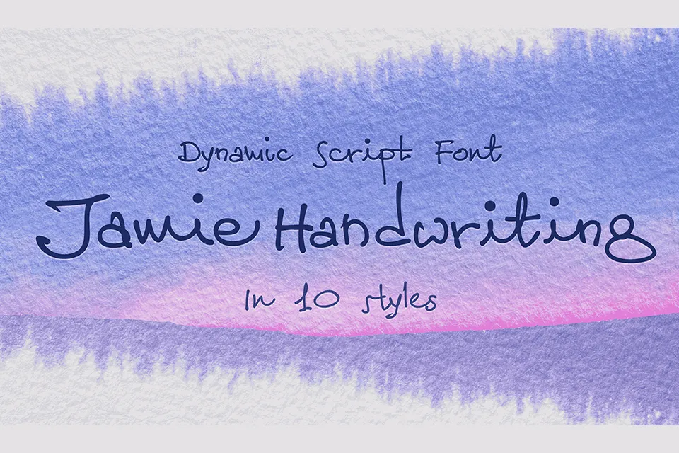 Jamie Handwriting Font