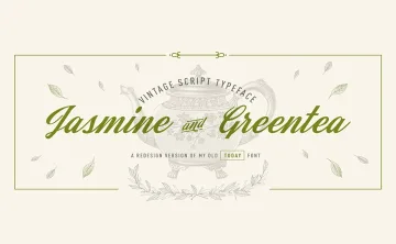 Jasmine And Greentea Font