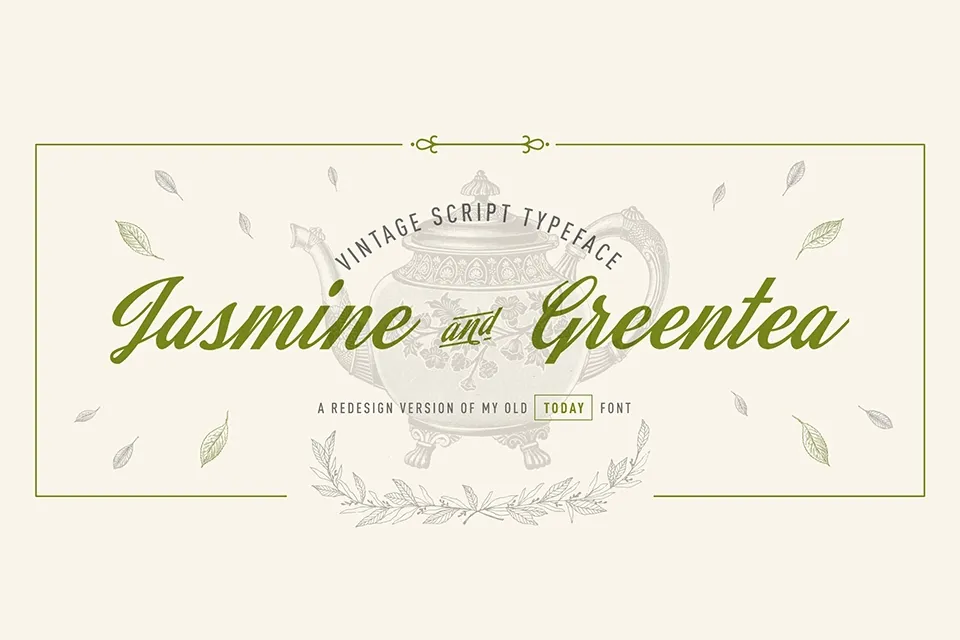 Jasmine And Greentea Font