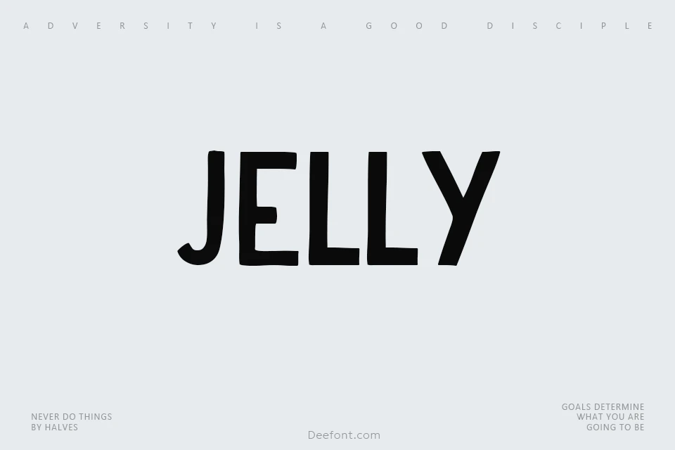 Jelly Font