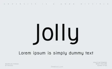 Jolly Font