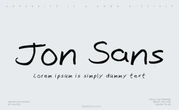 Jon Sans Font