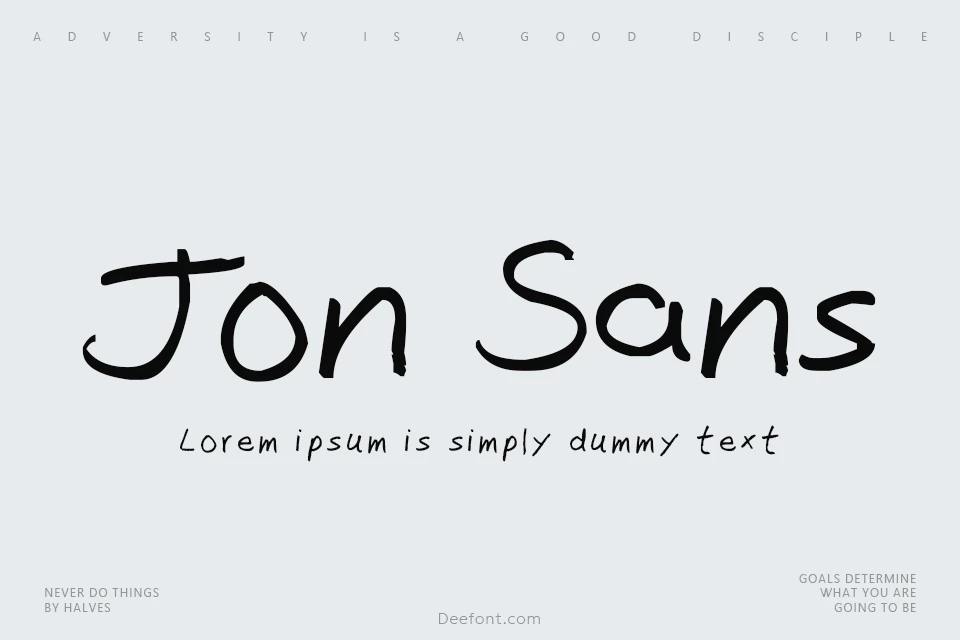 Jon Sans Font