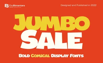 Jumbo Sale Font