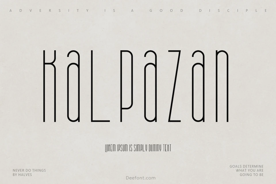 Kalpazan Font