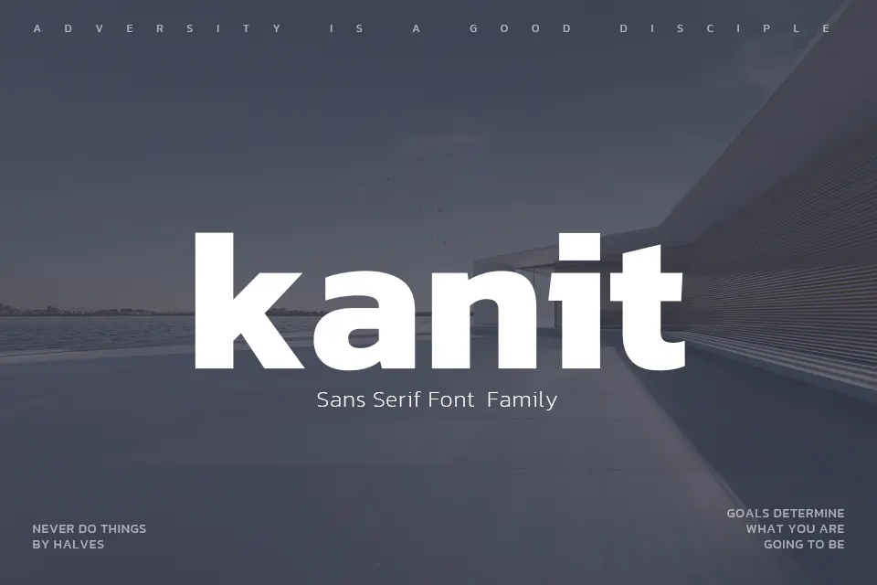 kanit Font Family