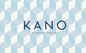 Kano Free Typeface