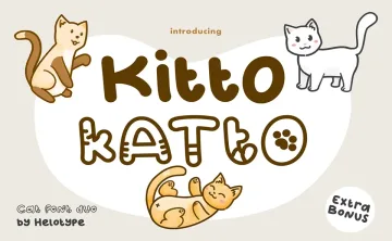 Kitto Katto Font