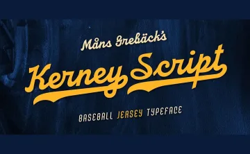 Kerney Script Font