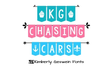 KG Chasing Cars Font