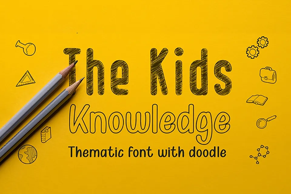 Kids Knowledge Font