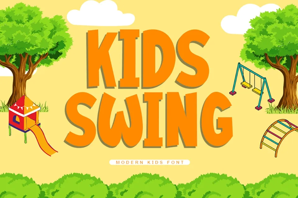 Kids Swing Font