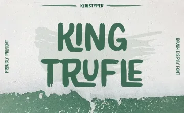 King Trufle Font