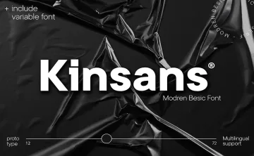 Kinsans Font