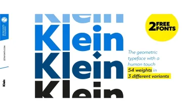 Klein Text Font Family