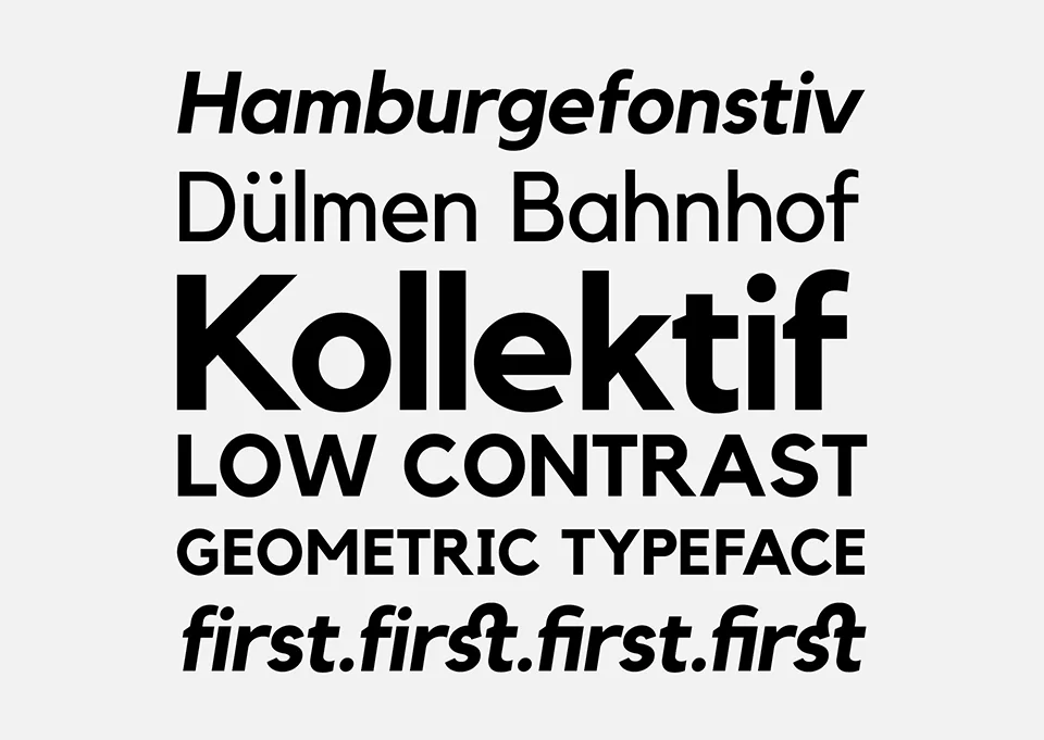 Geometric font download