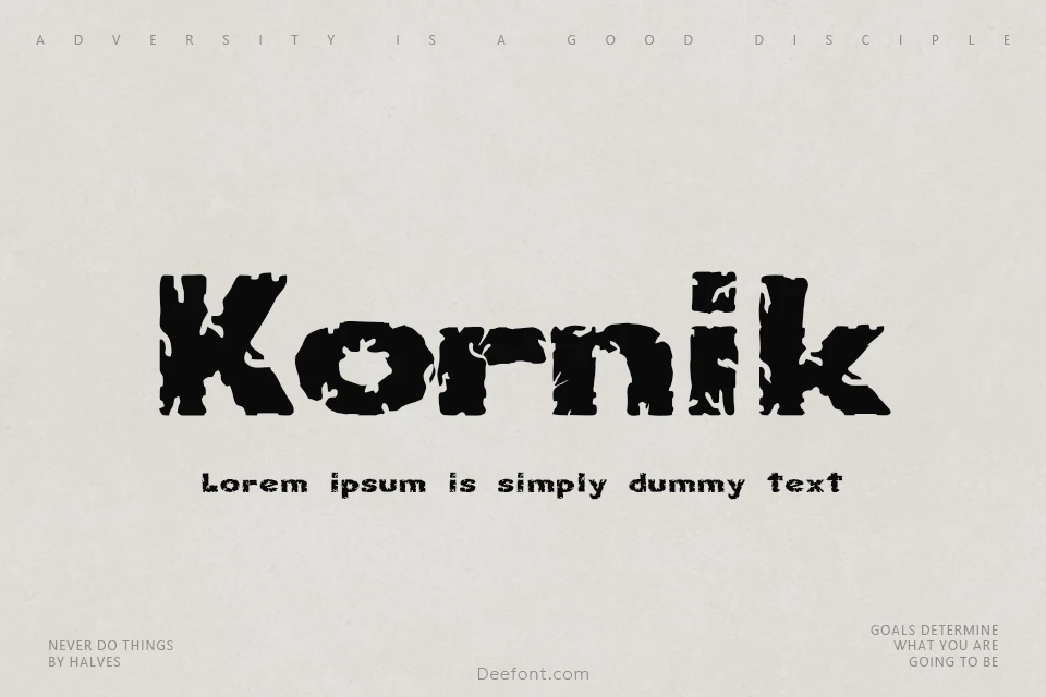 Komikazoom Font