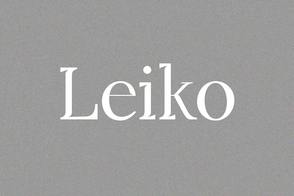 Leiko font