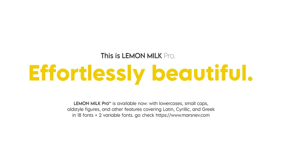 Lemon Milk