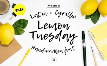 Lemon Tuesday Font