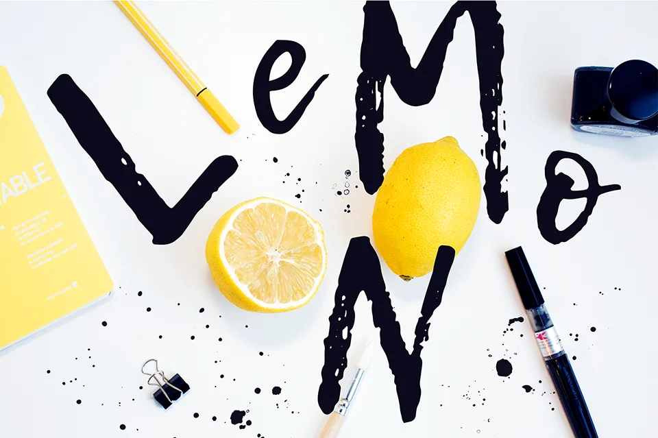 lemon tuesday font