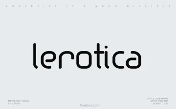 lerotica Font Family