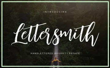 Lettersmith Font