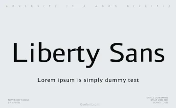 Liberty Sans Font