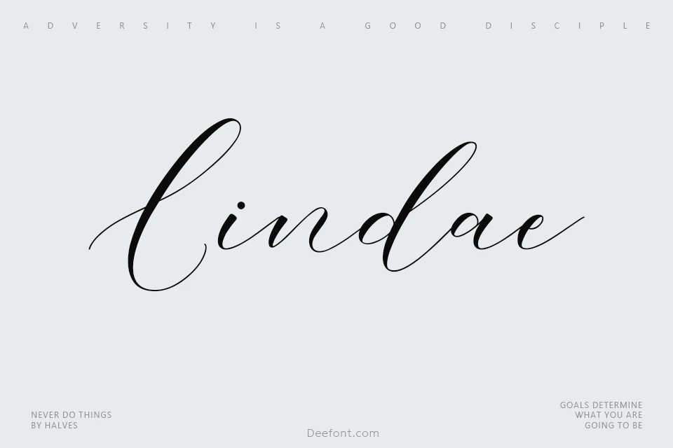 Lindae Font