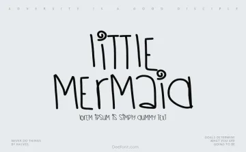 Little Mermaid Font