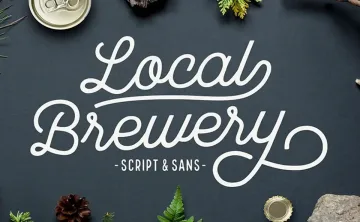 Local Brewery Font