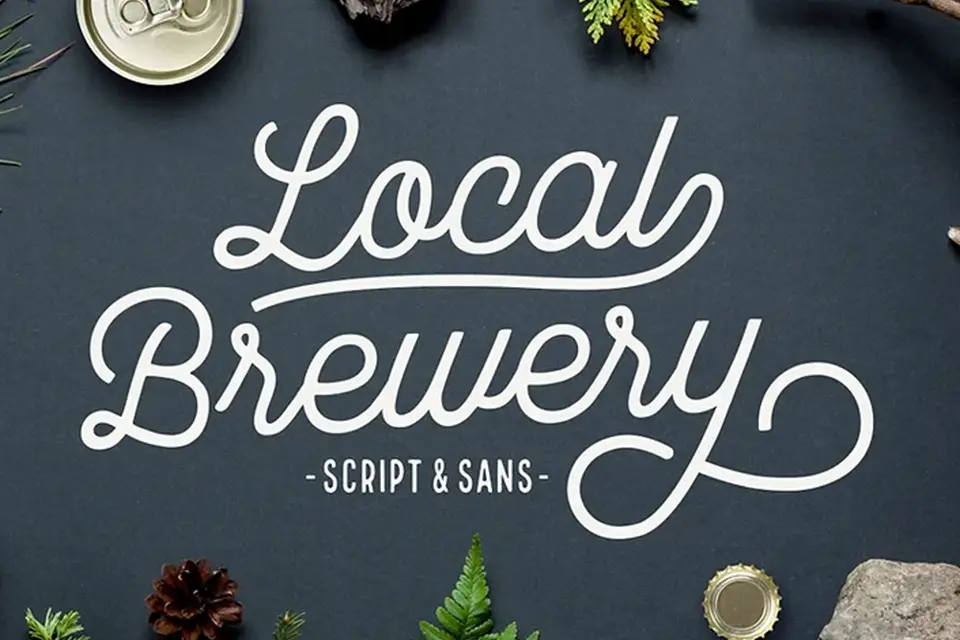 Local Brewery Font