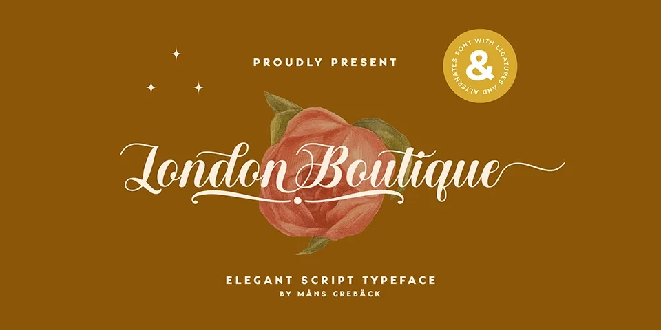 London Boutique Font