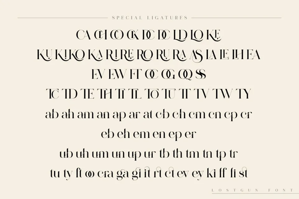 Lostgun Font