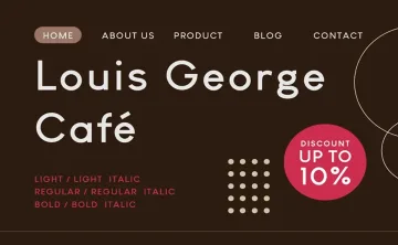 Louis George Café Font