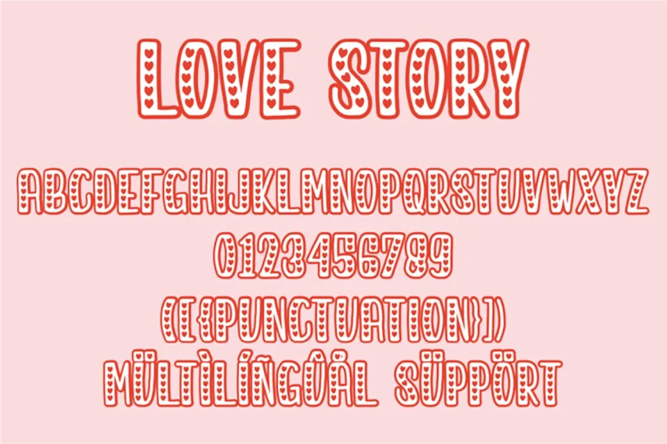 Love Story Font