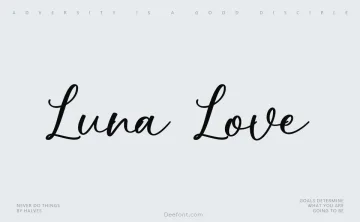 Luna Love Font