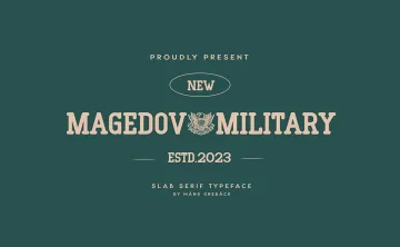 Magedov Military Font