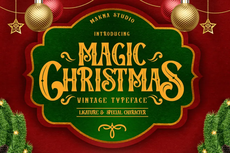 Magic Christmas Font